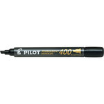 Pilot SCA-400 Stylo-Feutre Flow Pack - Pointe de Burin - Noir - 4 pièces