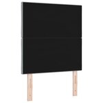 vidaXL Tête de lit Gris clair 80 cm tissu