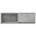 vidaXL Meubles TV 2 Pièces gris béton 80x31x25 5 cm bois d'ingénierie