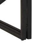 vidaXL Table basse 100x100x35 cm bois massif acacia