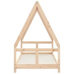 vidaXL Cadre de lit pour enfant 80x160 cm bois de pin massif