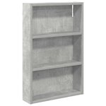 vidaXL Armoire murale de salle de bain Gris Béton 40 x 10 x 60 5 cm