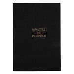 Registre 297x210 Présence Aux Délibérations Du Conseil 100 Pages - Noir Toilé - Le Dauphin