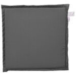 vidaXL Coussins de siège de jardin lot de 4 anthracite 45x45x2cm carré