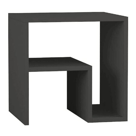 Homemania table basse malkovic 45x40x40 cm anthracite