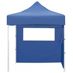vidaXL Tente de fête 200 x 200 x 315 cm Bleu Tissu Oxford