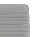 vidaXL Chaises à manger lot de 6 gris nuage tissu