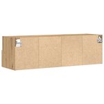 Meubles TV vidaXL 2 Pièces Chêne artisan 100x30x30 cm Bois d'ingénierie