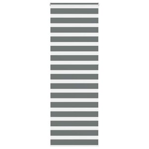 vidaXL Store zèbre gris foncé largeur du tissu 65 9 cm polyester