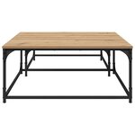 vidaXL Table basse 2 Pièces Chêne artisanal Bois d'ingénierie
