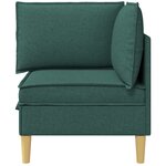 vidaXL Sofa avec rangement Tissu