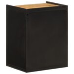 vidaXL Armoire de salle de bain 40x30x50 cm fer et bois de manguier