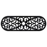 vidaXL Marches d'escalier 5 Pièces 25x75 cm caoutchouc