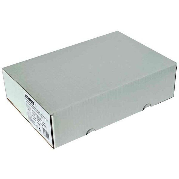 Étiquettes universelles  97 x 67 7 mm  blanc 4000 étiquettes KORES