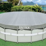 Intex Couverture de piscine ronde Deluxe 488 cm 28040