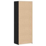 vidaXL Haut Armoire Chêne noir 70 x 42.5 x 185 cm Bois d'ingénierie
