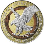 Pièce de monnaie en Argent 1 Dollar g 31.1 (1 oz) Millésime 2025 FORBIDDEN LIBERTY