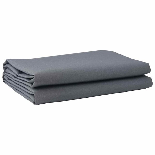 vidaXL Toile de rechange pour store banne Anthracite 10 x 1.6 m