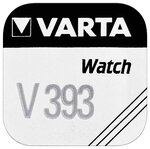 Pile bouton V393 (SR48) SR754W 1,55 Volt VARTA