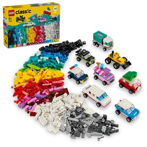 LEGO Classic 11036 - Les véhicules créatifs 900 pièces dès 5 ans.