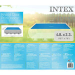 Intex Couverture solaire de piscine rectangulaire 488x244 cm