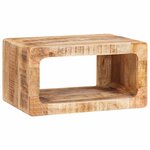 vidaXL Tables de chevet 45 x 30 x 24 cm bois de manguier massif