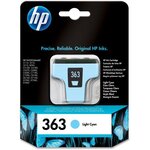 Hp cartouche d'encre 363 original - cyan clair