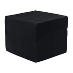 Fauteuil relaxant rabattable préformé noir