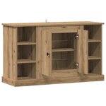 vidaXL Buffet Chêne artisanal 100 x 35 5 x 60 cm Bois d'ingénierie