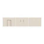 Flexa DAWN Rideaux de jeu pour lit mi-hauteur Motif rayures