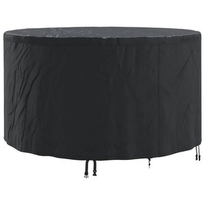 vidaXL Housse pour meubles 157 x 157 x 71 cm Tissu Oxford 210D Rond