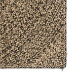 vidaXL Tapis de surface Naturel et noir 300 x 300 cm Jute
