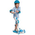 MONDO Trottinette On and Go Scribble 5 en 1 - Bleu