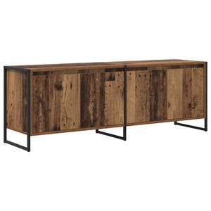 vidaXL Meuble TV Bois Ancien 140 x 36 x 49.5 cm Bois d'ingénierie