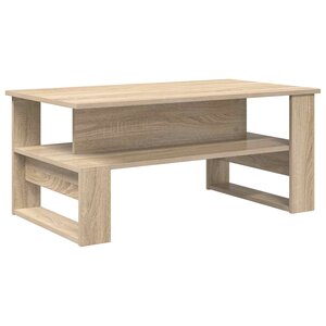 vidaXL Table basse Chêne Sonoma 90 x 50 x 40 cm Bois d'ingénierie