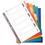 Jeu de 6 intercalaires en carte forte