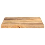 vidaXL Dessus de table 60x60x3 8 cm carré bois massif manguier