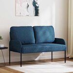 vidaXL Canapés avec coussin Bleu 115 x 56 x 80 cm Contreplaqué