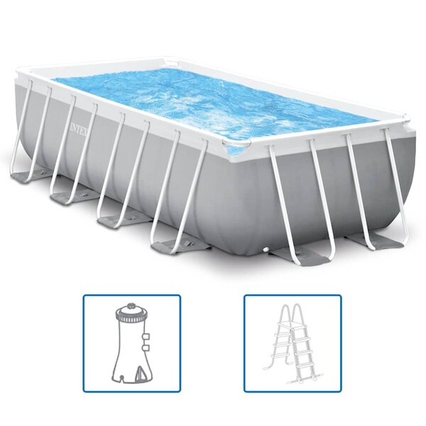 Intex Ensemble de piscine Prism Frame Rectangulaire 400x200x100 cm