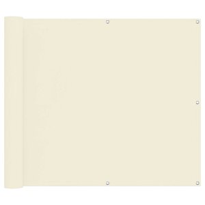 vidaXL Écran de balcon 90 x 200 cm Oxford alu enduit de PU