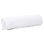 vidaXL Membrane géotextile blanc 1 x 10 m fibre de polyester