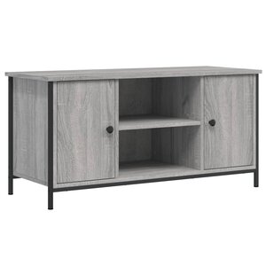 vidaXL Meuble TV Sonoma gris 100x40x50 cm Bois d'ingénierie