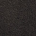 vidaXL Pouf Noir 55 x 35 x 41 cm Bouclé