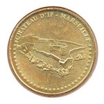 Mini médaille monnaie de paris 2008 - château d’if