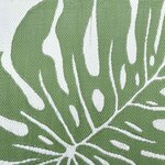 vidaXL Tapis d'extérieur Feuille ARAKIL Vert et blanc 400 × 300 cm