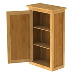 EISL Armoire haute avec porte Bambou 40x20x70 cm