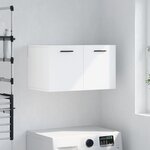 vidaXL Armoire murale Blanc 60x36 5x35 cm Bois d'ingénierie