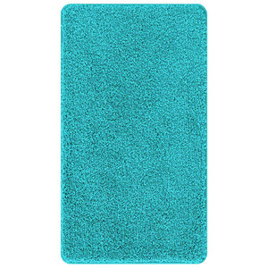 vidaXL Tapis de bain antidérapant Turquoise 70 x 120 cm PP