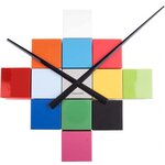 Horloge cubique diy multicolore