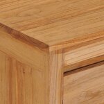 vidaXL Meuble TV 120 x 30 x 40 cm bois de teck massif
